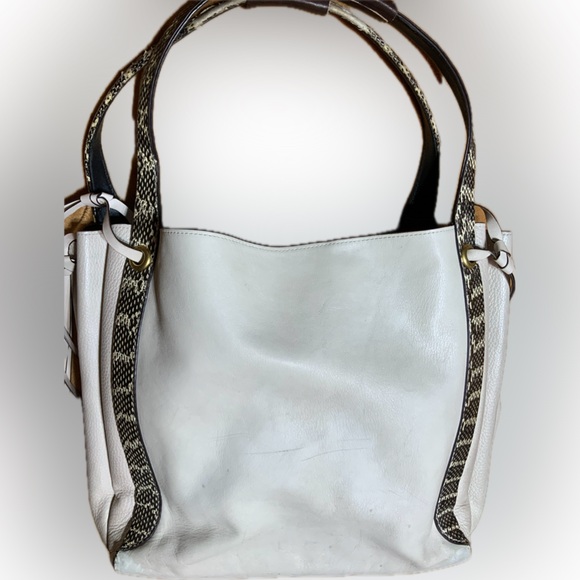 Coach 1941 Harmony Hobo 33 Handbag Off-White Chalk...